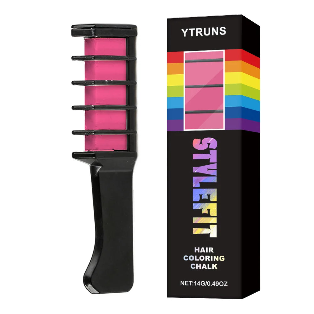 Temporary Hair Color Comb Stick – Washable Hair Chalk