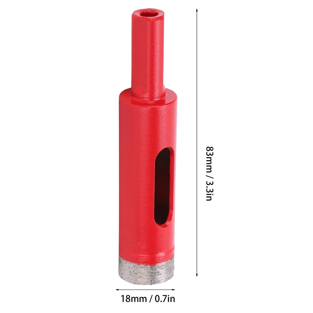 18mm Diamond Core Drill Bit – Dry Drilling for Granite & Stone
