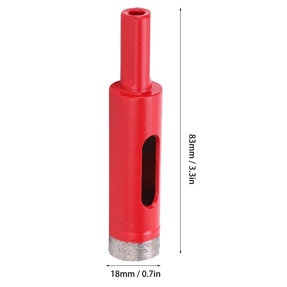 18mm Diamond Core Drill Bit – Dry Drilling for Granite & Stone