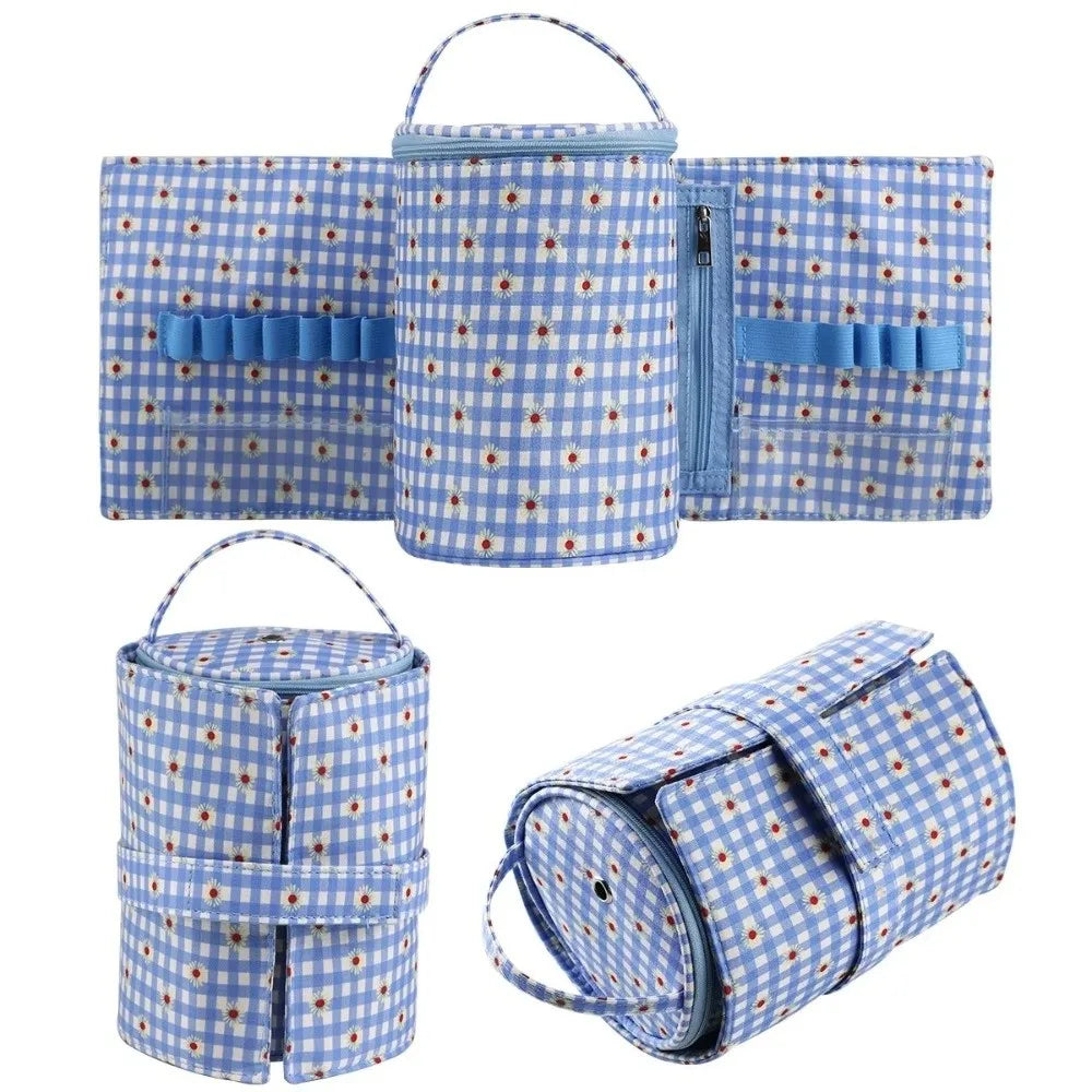 Crochet & Knitting Tools Organizer Bag – Portable Craft Tote