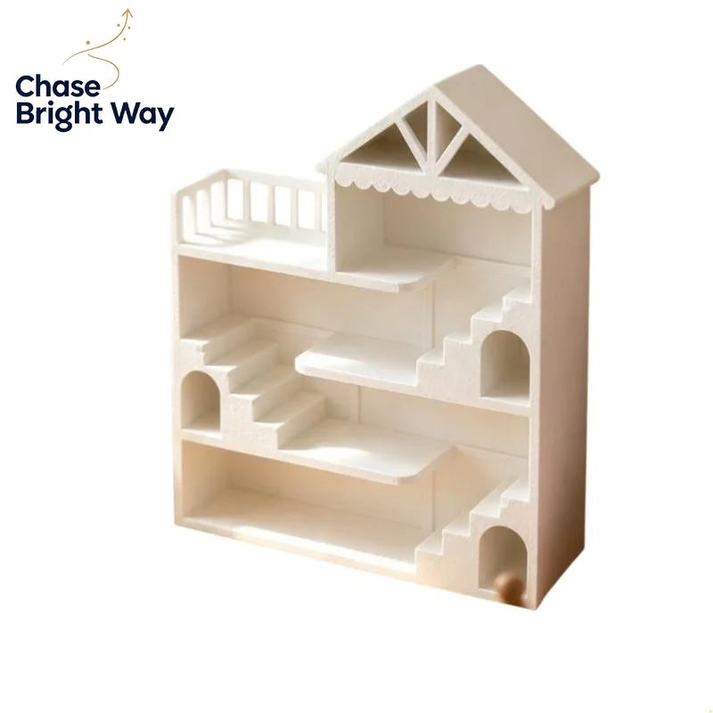Mini House Display Shelf for Figurines & Blind Box Collectibles