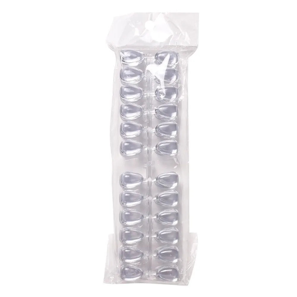 120-Piece Clear Nail Tips Set – DIY Practice & Color Chart