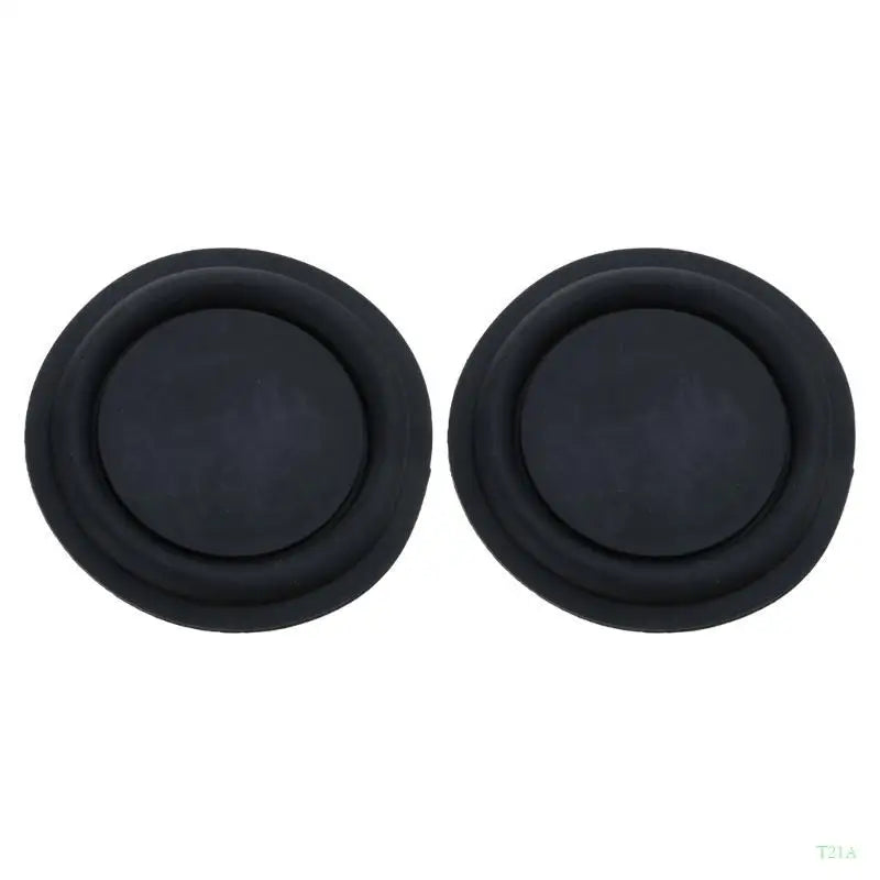 T21A 52mm Bass Radiator Speaker Diaphragm – 1.0mm Iron Plate Pair