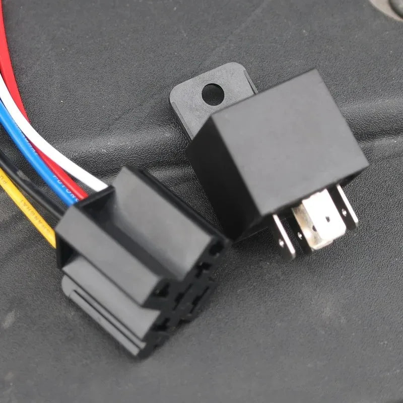 12V/24V 5-Pin 40A Car Relay with Socket & Harness – SPDT JD1914
