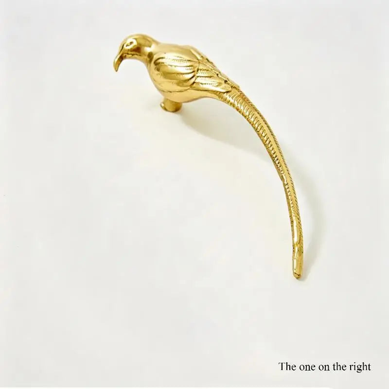 Zinc Alloy Fortune Bird Cabinet Knob – Vintage Furniture Pull