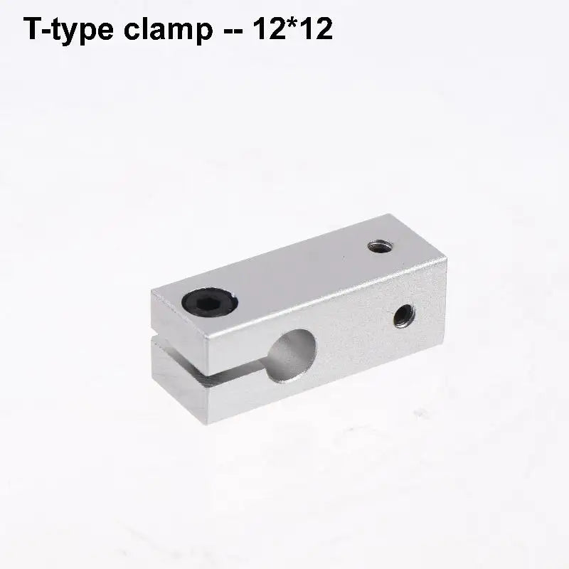 T-Type Optical Axis Cross Block Shaft Clamp | Aluminum Alloy