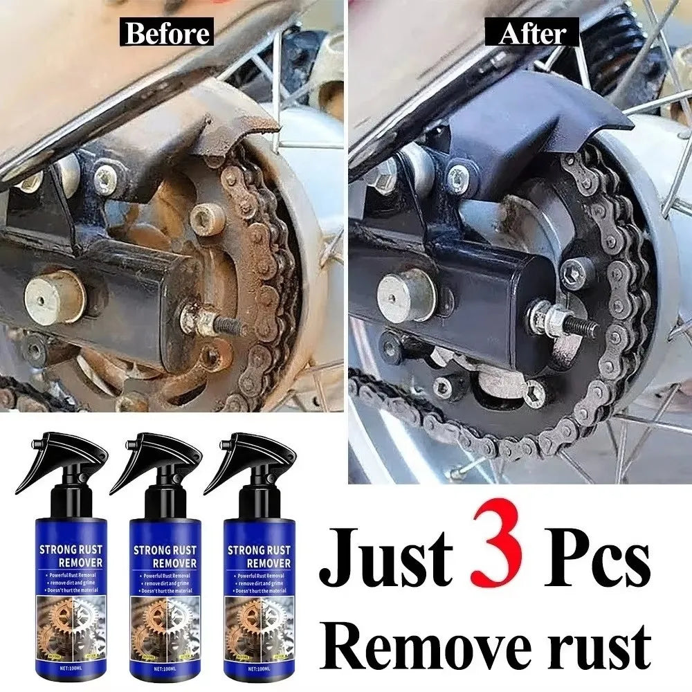 Rust Remover Spray – Metal & Wheel Hub Rust Inhibitor 100/300ml
