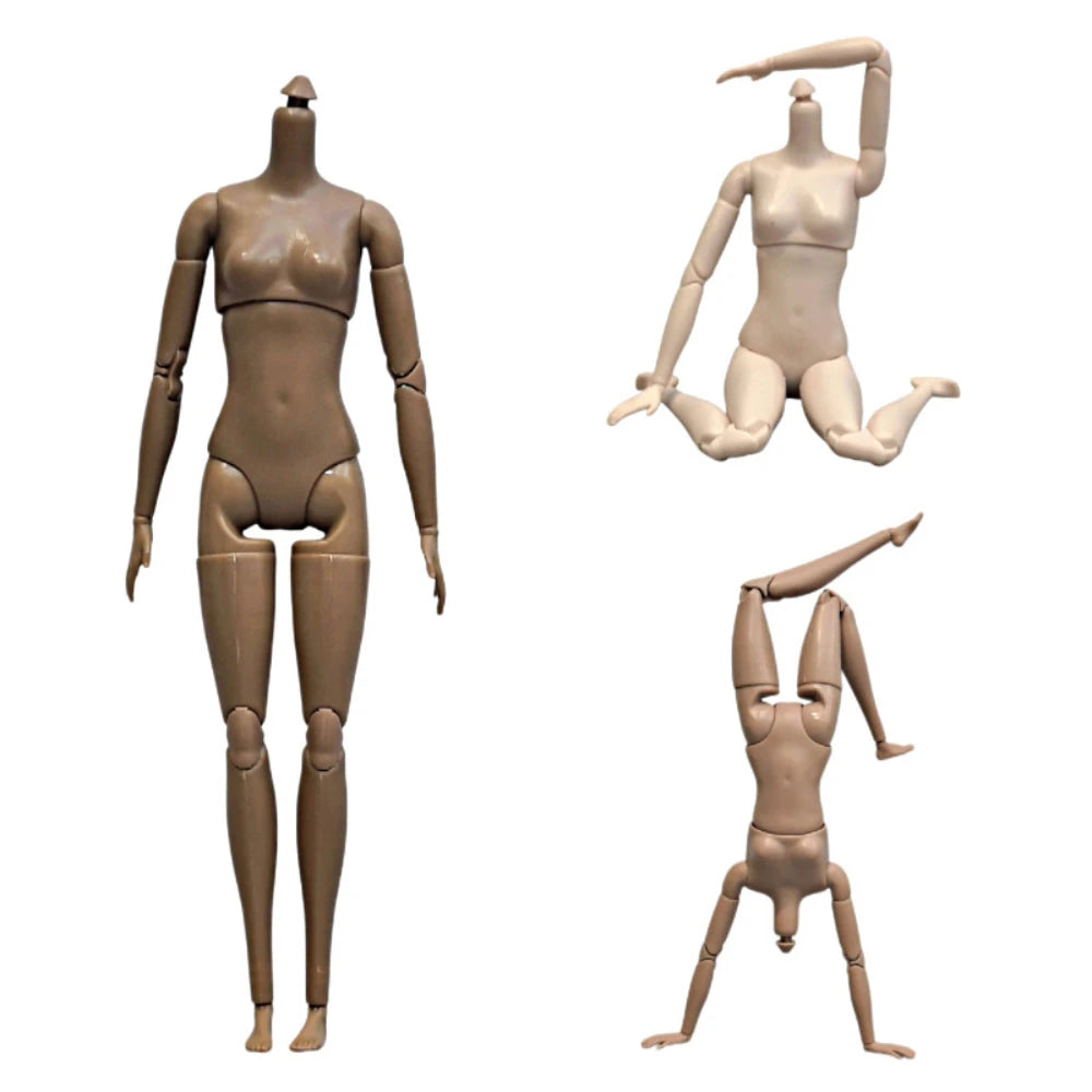 1/6 Scale 22-Joint Female BJD Doll Body – Articulated Figure