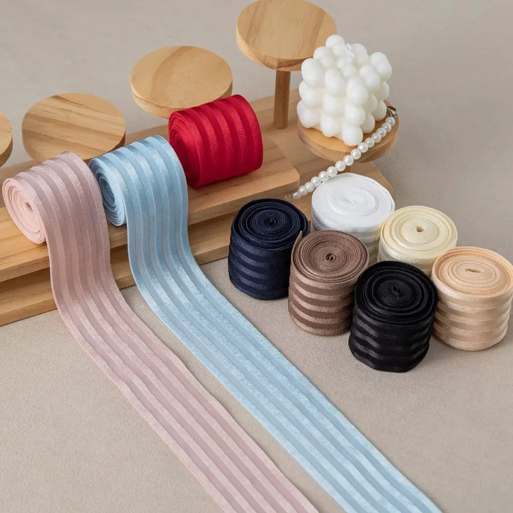 50mm Wide Elastic Webbing Band – Shiny 5-Rib Stretch Ribbon