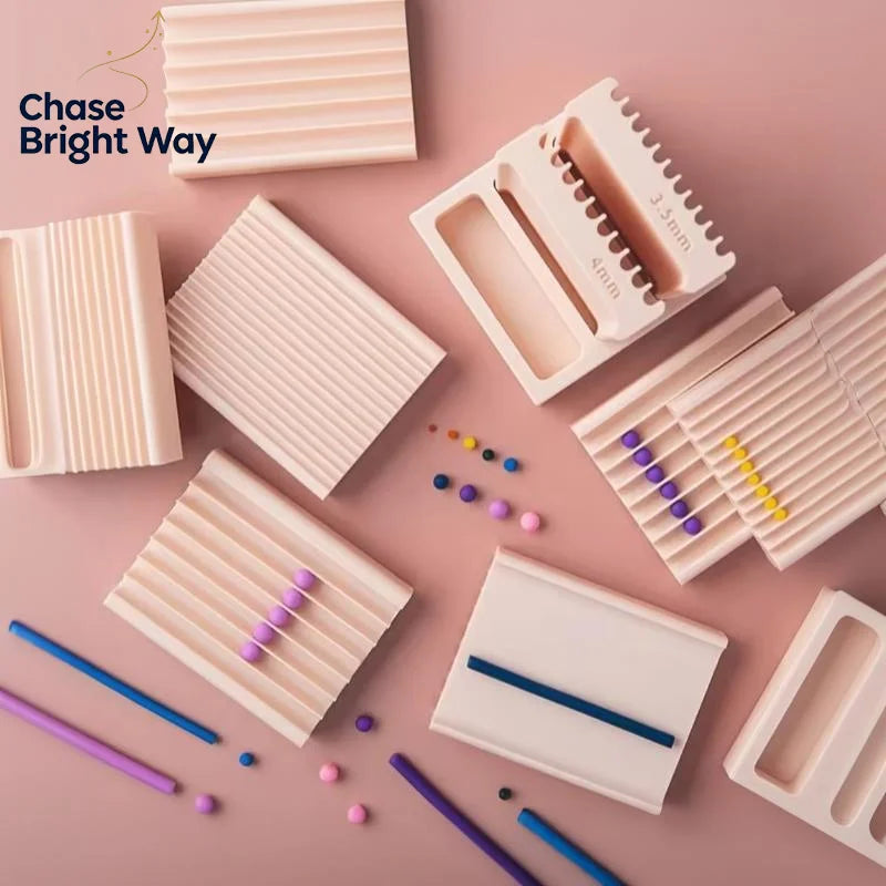 Clay Bead Making Tool Set – Polymer Clay Shaping & Slicing Kit