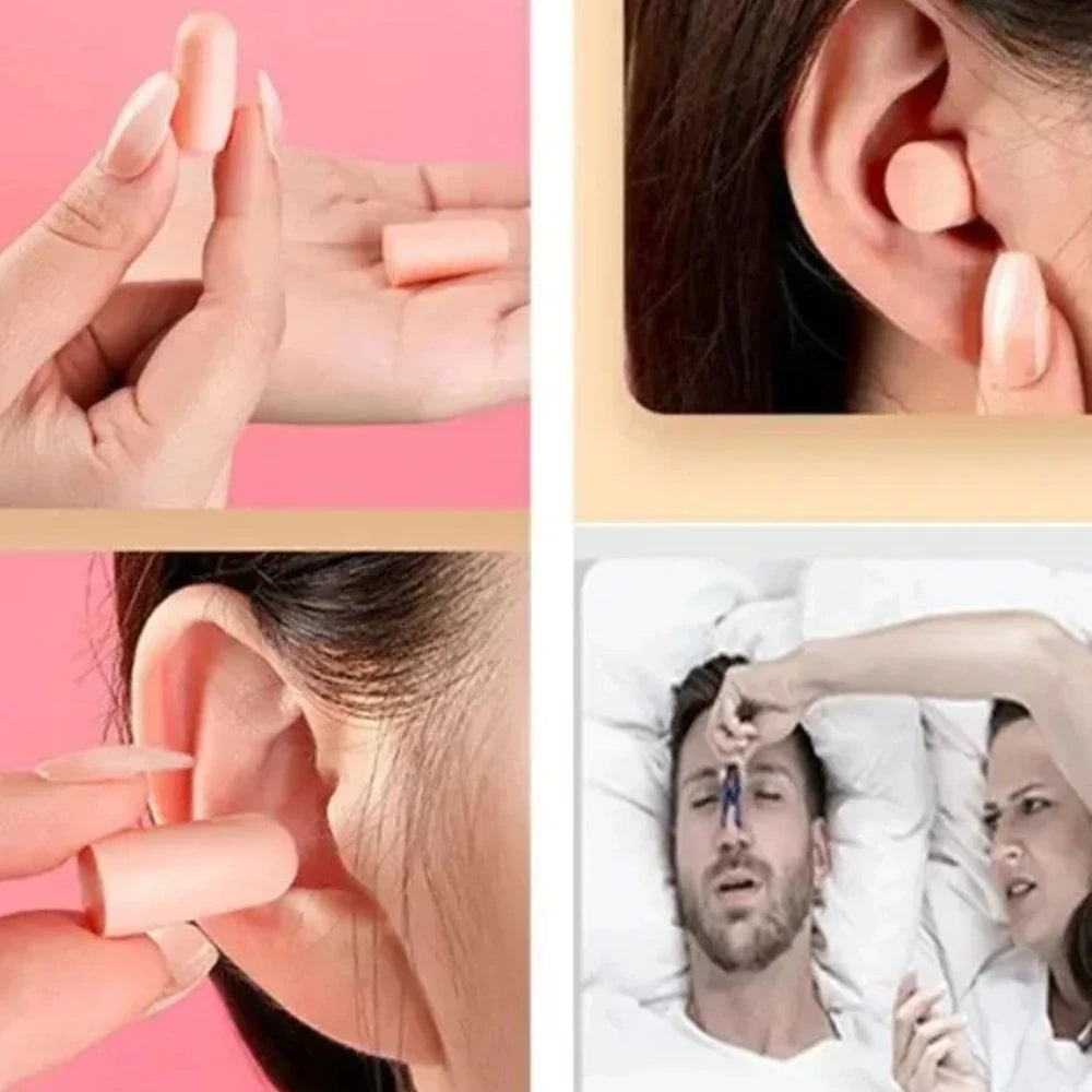 Bullet Memory Foam Earplugs – Multicolor 24/60/120 Pack | CE