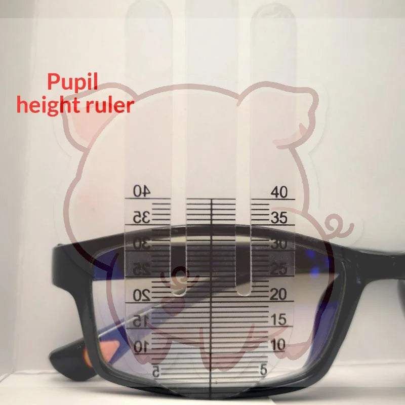 Pupil Height Ruler – Optical PH Meter for Eyeglass Fitting