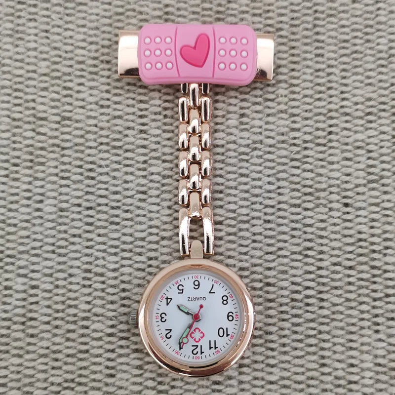 Stethoscope Pin Brooch Nurse FOB Pocket Watch | Quartz