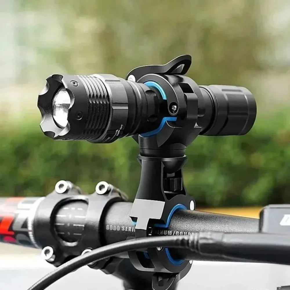 WEST BIKING 360° Rotatable Bike Light Bracket & Lamp Holder