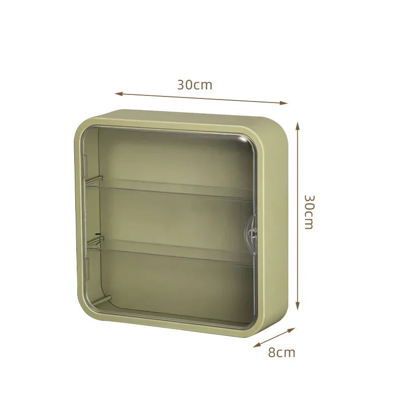 Transparent Dust-Proof Display Case for Action Figures | Wall Rack