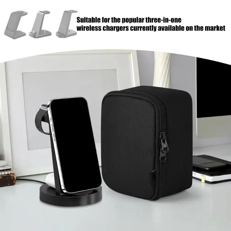 Wireless Charging Storage Bag – Portable Cable Organizer