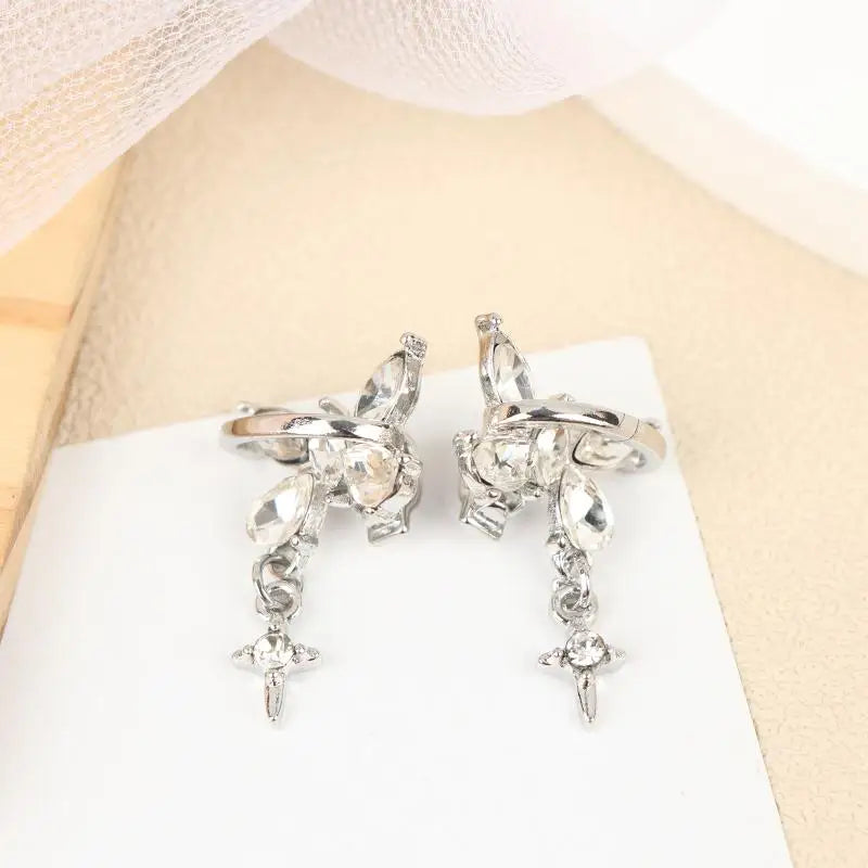Rhinestone Clip-On Headphone Charm – DIY Earphone Decoration