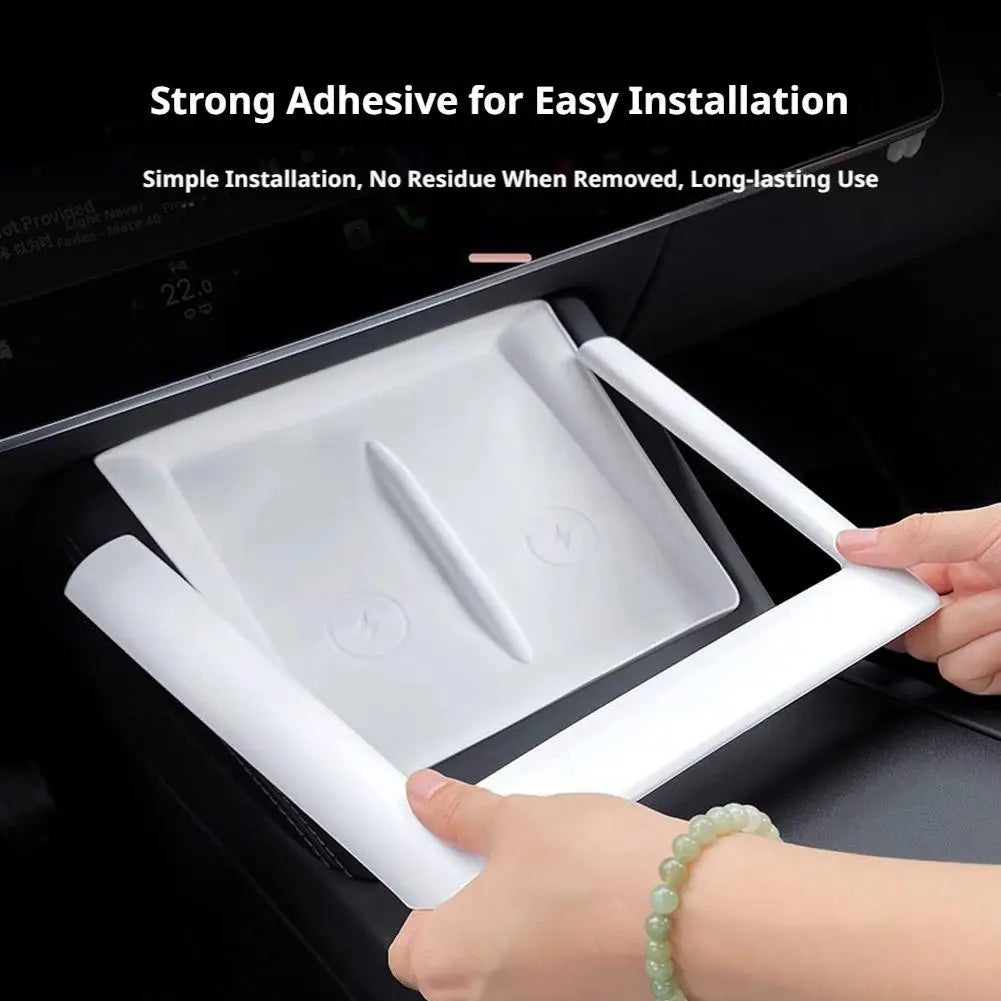 Tesla Model Y & Model 3 Wireless Charging Console Trim Frame