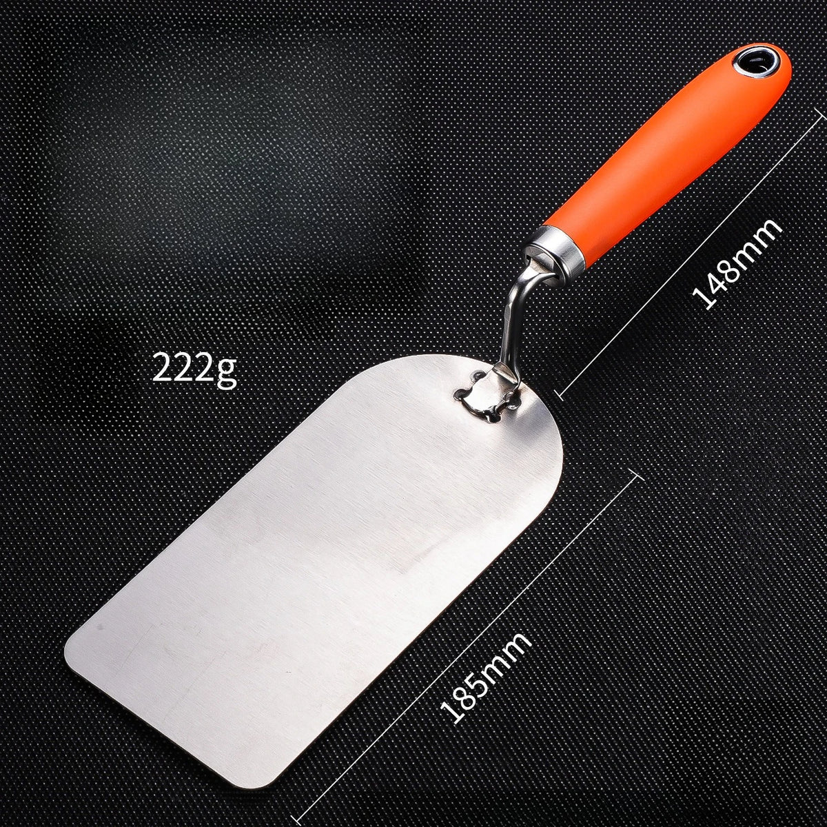 Stainless Steel Brick Trowel – Double-Sided Masonry Hand Tool