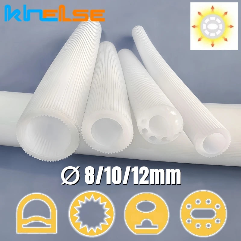 Round Neon LED Strip Light – Flexible Silicone Tube DC12V