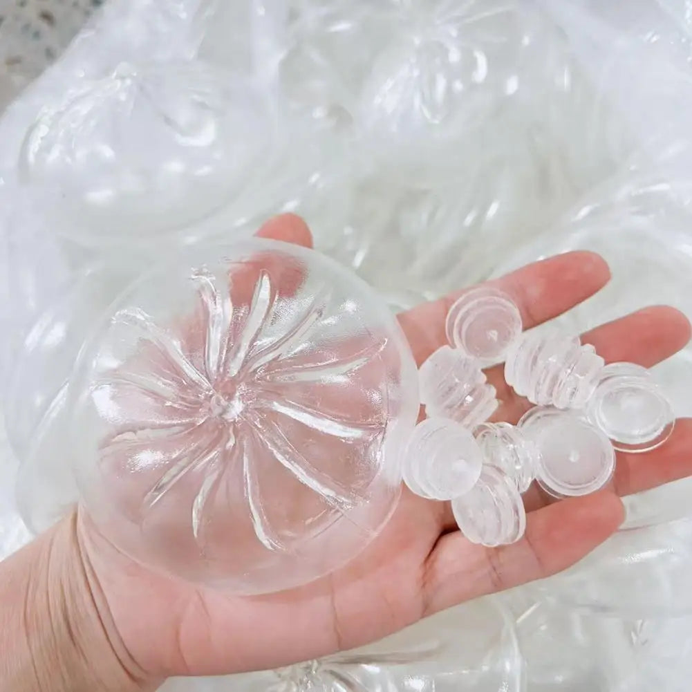 5-Pack DIY Steamed Bun Sensory Fidget Balls – Slow Rebound Resin