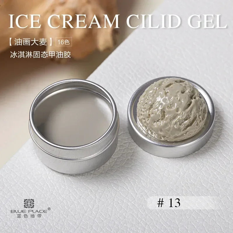 Handaiyan 64 Colors Solid Nail Polish Gel – Ice Cream Texture