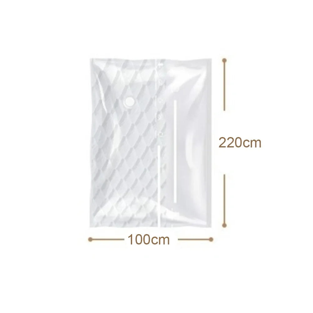 Vacuum Compression Storage Bags – Large Reusable Space Saver