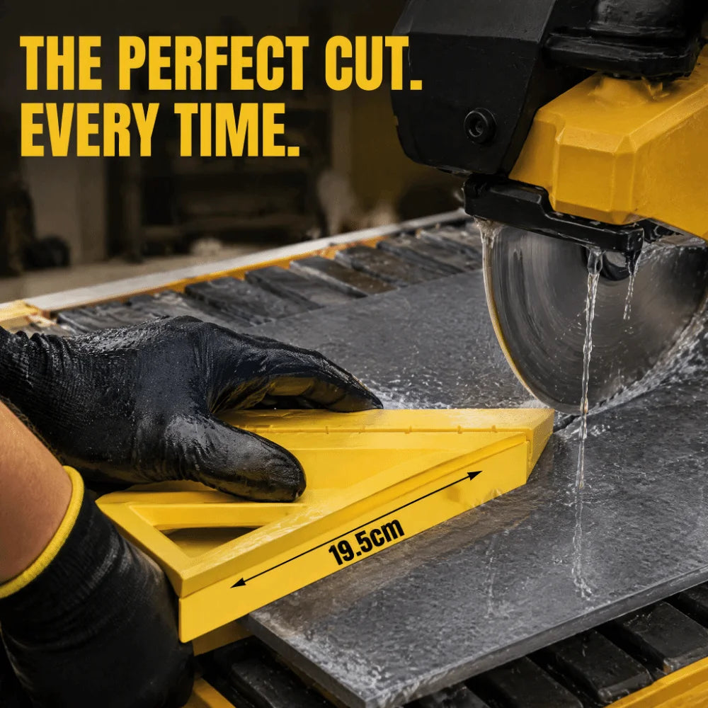ABS Tile Edge Trim Cutting Tool – 45° Miter Cut Square