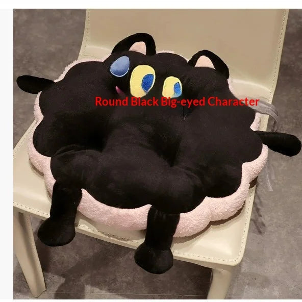 Toast Shaped Memory Foam Seat Cushion – Anti-Slip Chair Pad