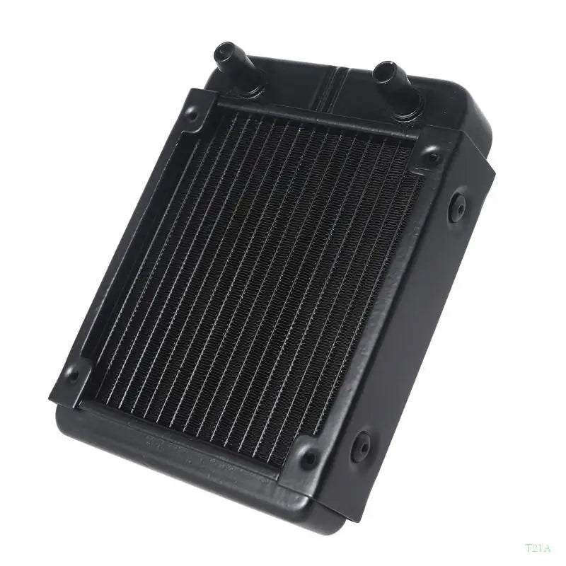T21A Aluminum CPU Water Cooling Radiator 18 Tubes 1/4" Thread