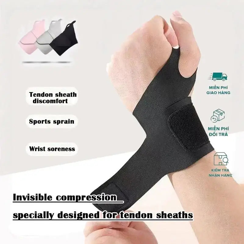 Sports Wrist Support Brace – Lightweight Compression Wristband