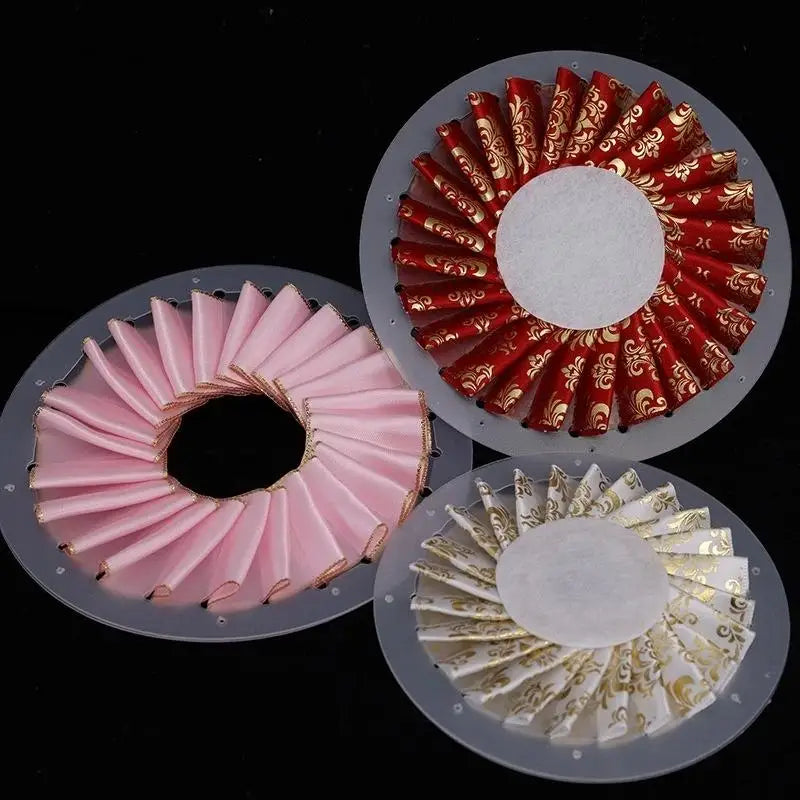 3-Piece Rosette Maker Set – 9/12/15cm Ribbon Flower Tool