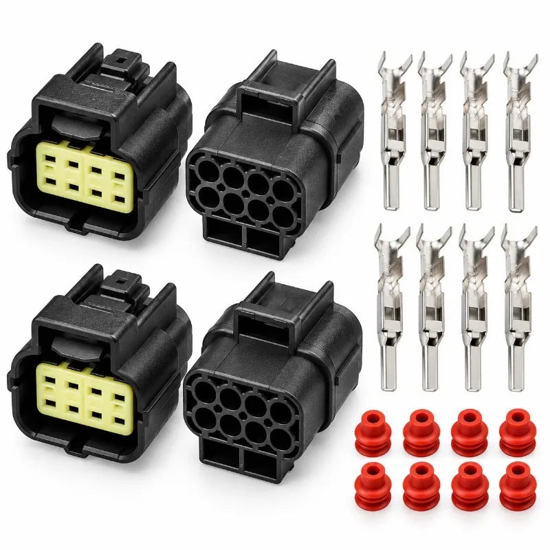 Waterproof Auto Wire Connector 2/3/4/8 Pin Car Harness Plug