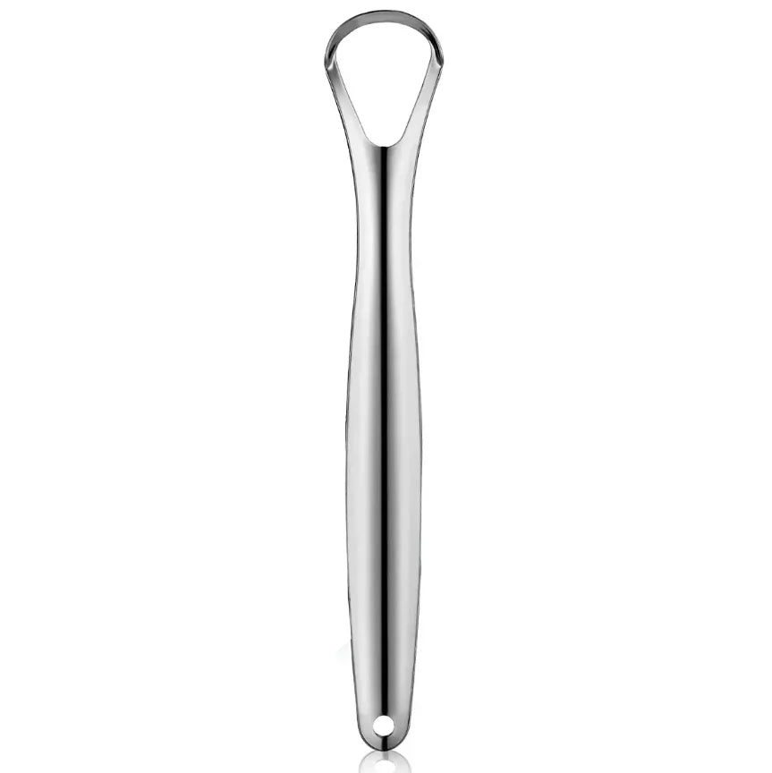 Stainless Steel Tongue Scraper – Home & Clinic Oral Care