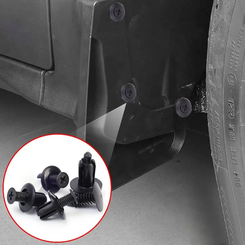 100-Piece Mixed Car Plastic Clips & Body Panel Retainer Kit