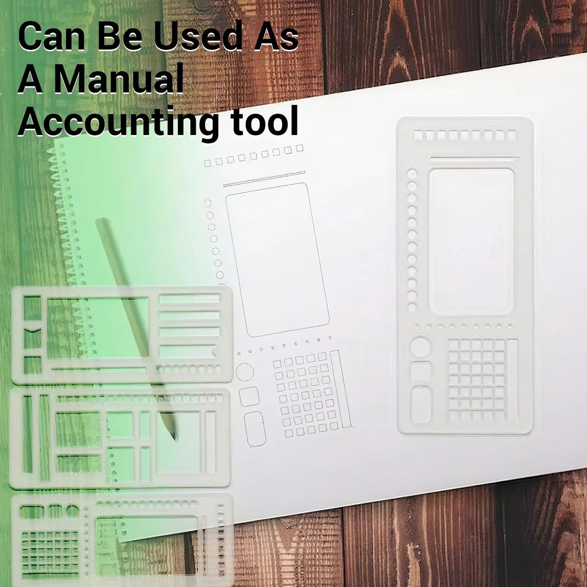 Mylar Stencil Templates 3-Pack – Flexible Journal & Planner