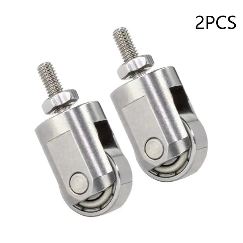 M2.5 Metal Roller Wheel Probe Tips for Dial Indicators & Gauges