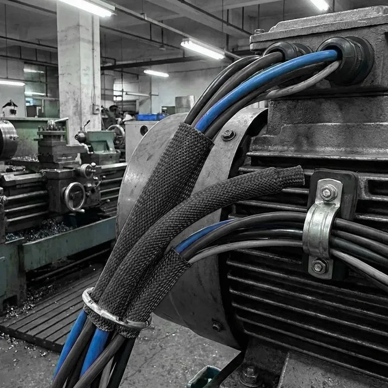 Heat Shrink Wire Loom Sleeve – Fire-Resistant Auto Harness Wrap