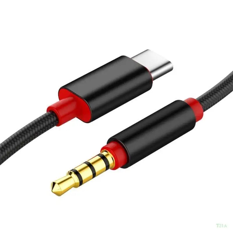 USB-C to 3.5mm Audio Adapter Cable – 1m Male Stereo