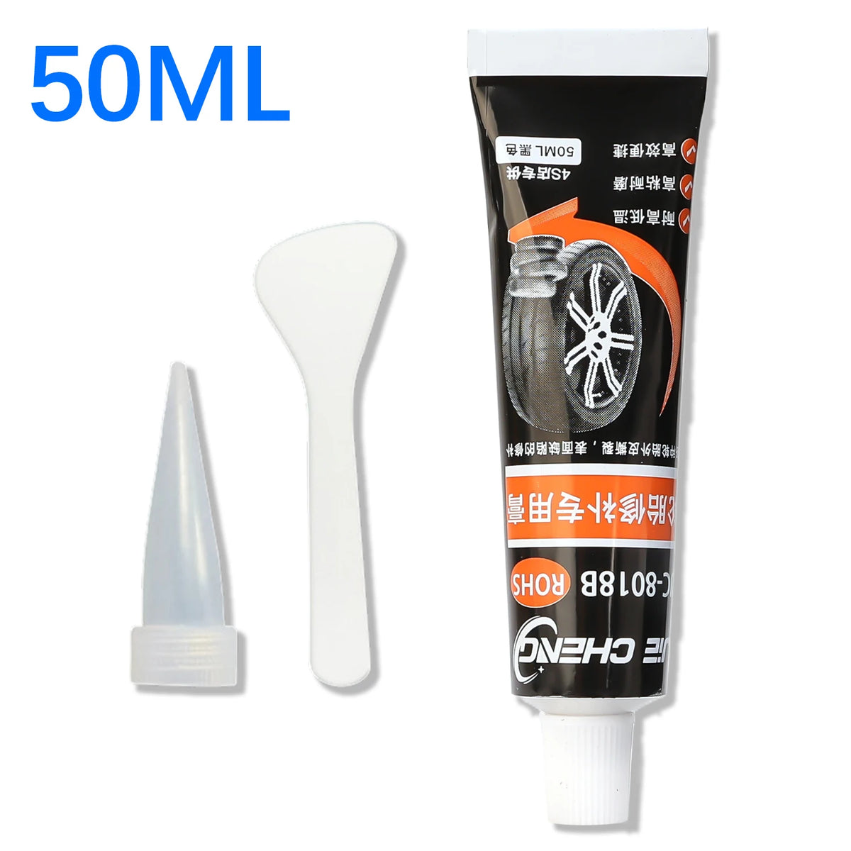 Waterproof Tire Repair Adhesive Kit – 50ml Strong Rubber Glue