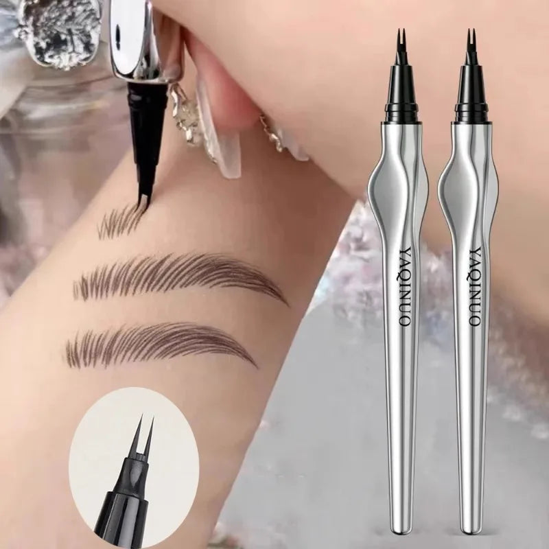 Handaiyan Waterproof Liquid Eyebrow Pen – Micro-Fork Brow Pencil