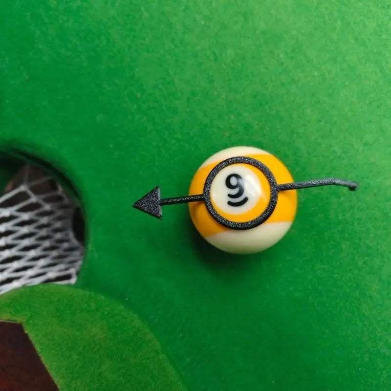 Pool Billiards Aiming Guide Markers – 10-Pack Training Aid