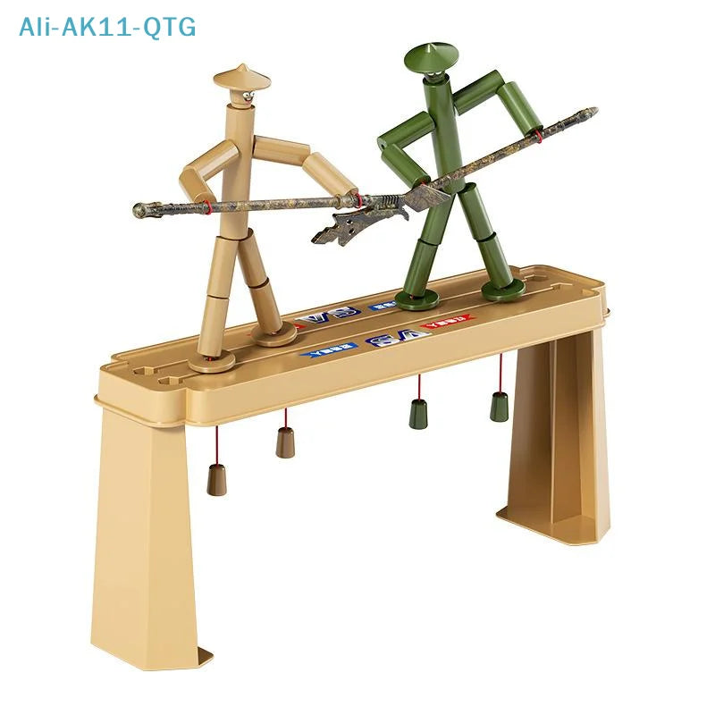 Hero Double Battle Puppet Fighter Toy Set – 2-Player Game