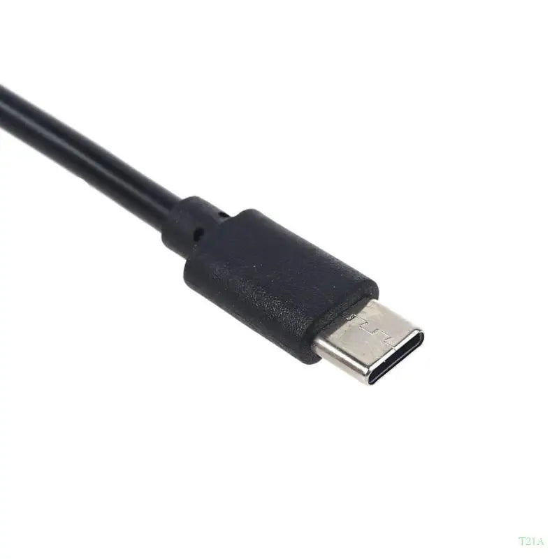 USB-C to 5.5mm 2.1mm DC Power Cable with 3 Adapters, 100cm