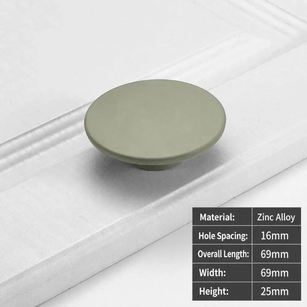 Zinc Alloy Cabinet Door Handle – Baked Paint Drawer Knob