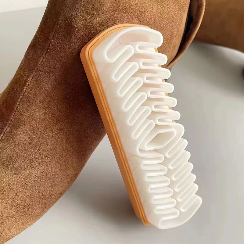Suede & Nubuck Shoe Brush – Rubber Stain Eraser Cleaner