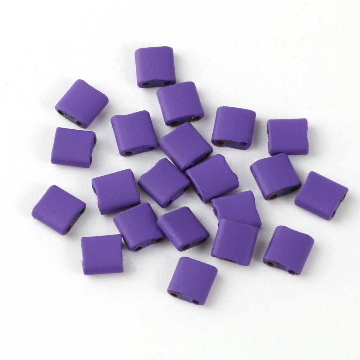Rectangle Two-Hole Hematite Beads 5x5x2mm – DIY Jewelry Making