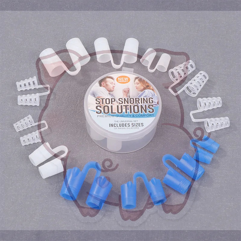 Silicone Nasal Dilators – Better Breathing & Quieter Sleep 4/8 Pcs