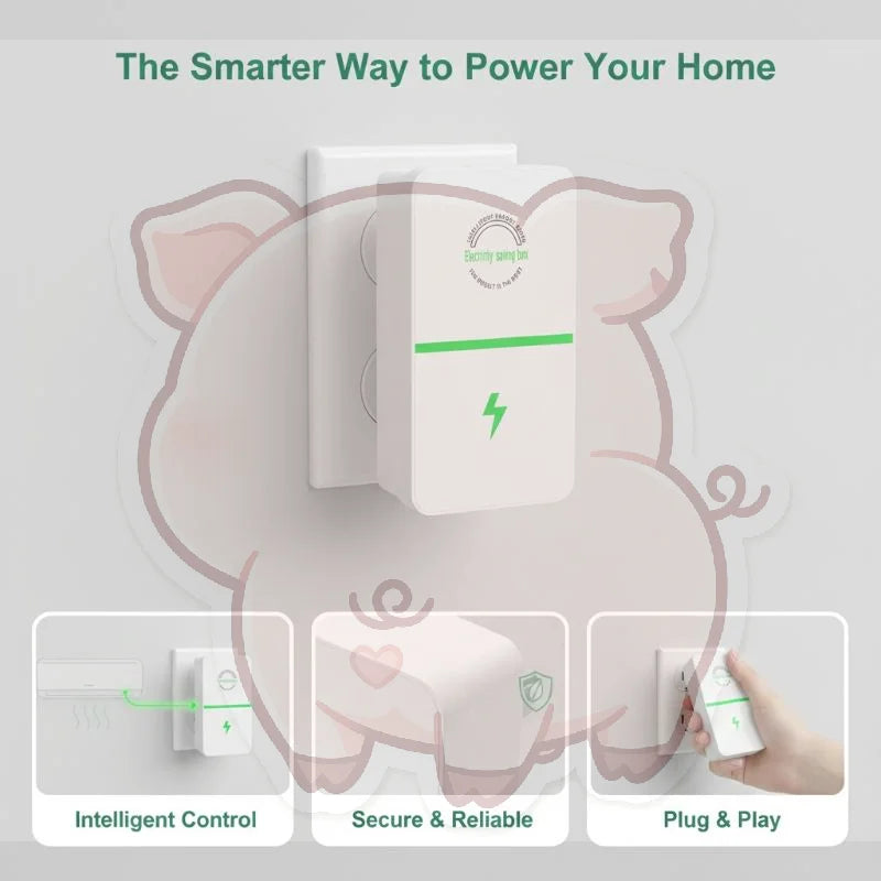 Smart Power Saver – Plug-In Energy Saving Device for Home