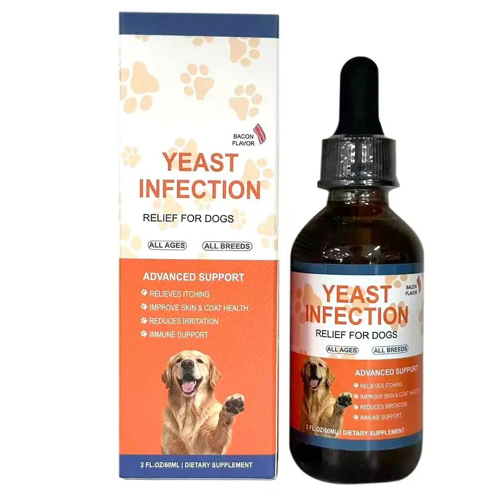 Pet Yeast Drops 60ml – Gut Health & Digestion for Dogs & Cats